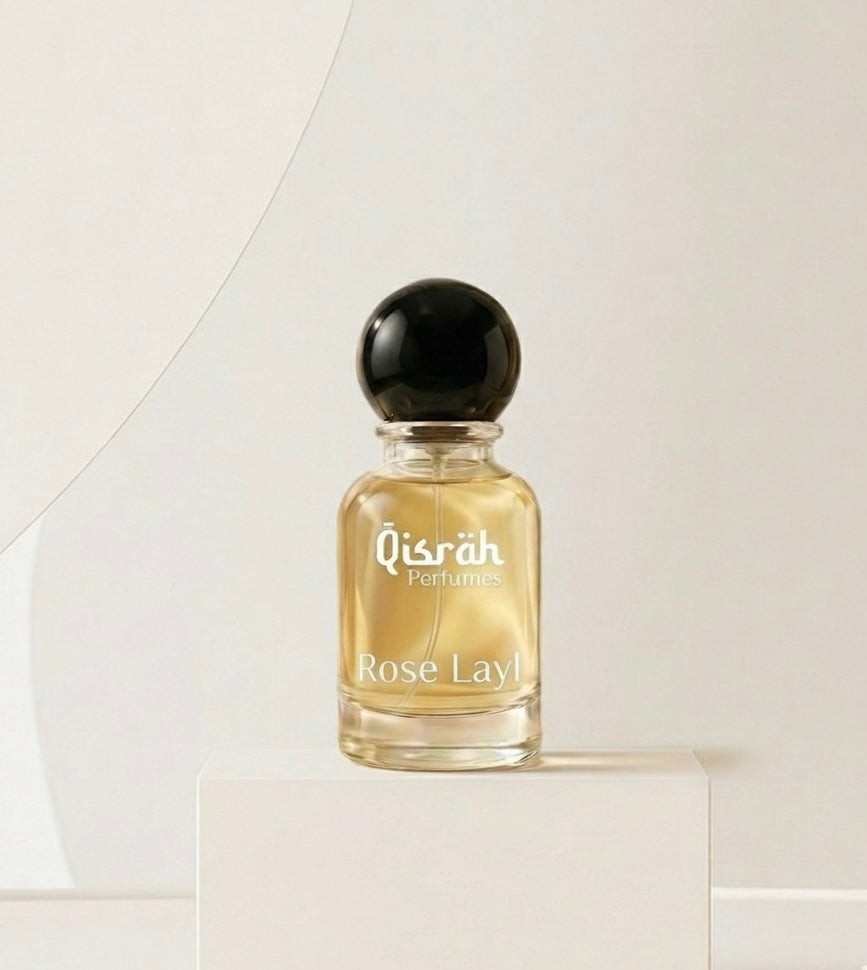 Rose Layl Extrait de Parfum – Oud & Rose Luxury Arabic Perfume for Men & Women -30ml